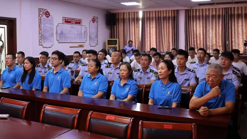 会长么文彭应邀参加探寻家乡红色印记实践活动